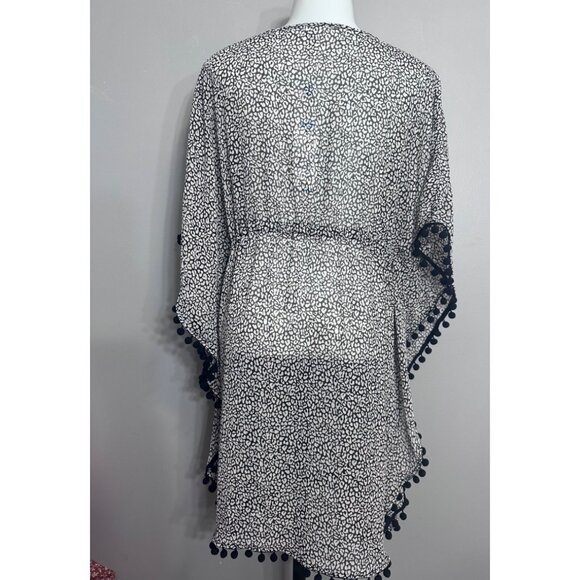 Bleu by Rod Beattie Women's Let's Get Loud Cover-Up Caftan SWIM NWT Small - Picture 4 of 9